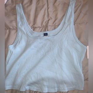 Old Navy Light blue crop top! Never worn!